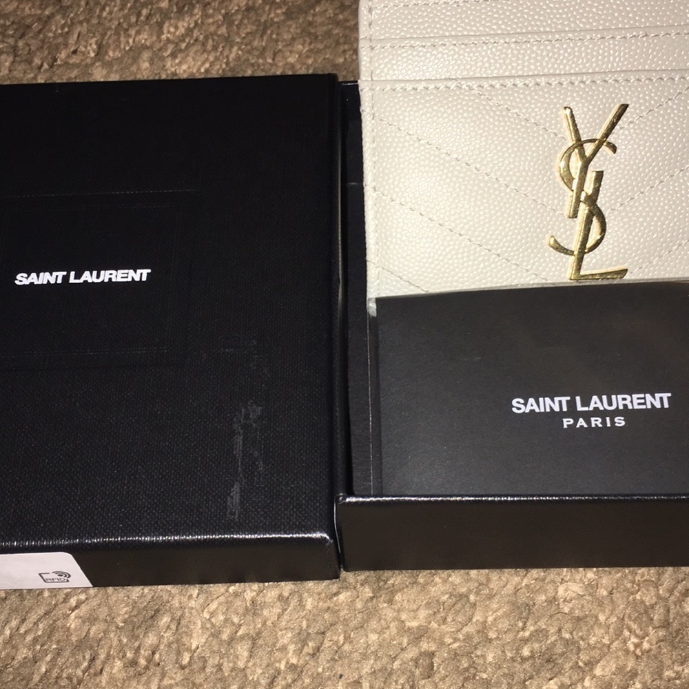 YSL card case